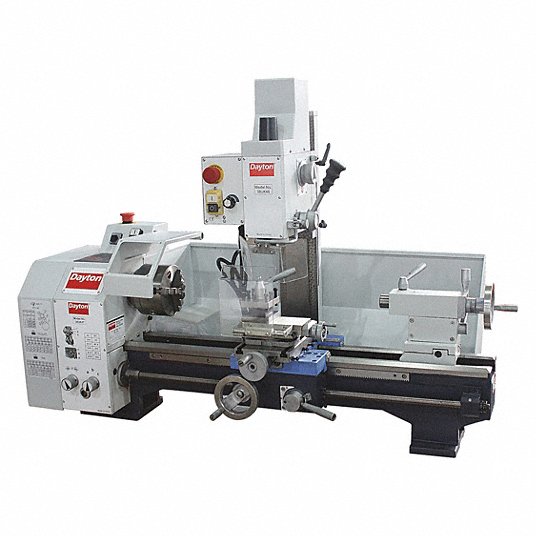 Dayton Bench Lathe/Mill – 5/8 HP, 115V, Single Phase